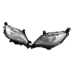 For 2017 2018 Kia Forte Front Bumper Fog Lights Lamps Set w/bulb Left Right Pair