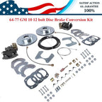 For 1964-77 Rear Disc Brake Conversion Kit for 10 &12 Bolt for Chevrolet Pontiac