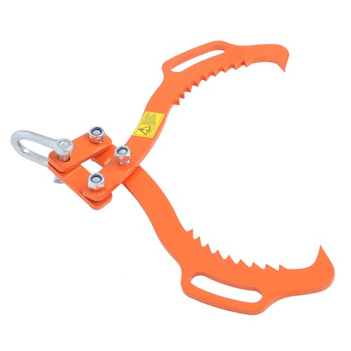For Logging Tongs Log Skidding Tongs 18 Inch 2 Claw Log Lifting Tongs Grapple