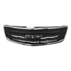 NEW For Chevy Traverse LS LT 13-2017 Front Upper Grille Insert Black/Chrome Trim