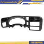 Black Dash Trim Bezel Fit For 1998 2004 Blazer Jimmy Sonoma S10 Bravada