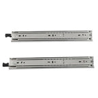 1 Pair of 14In Locking Drawer Slides Full Extension & Lock 150 lb Load Capacity