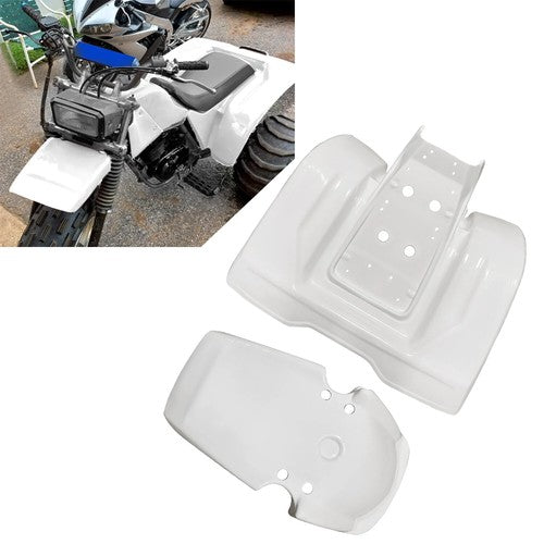 ABS Plastic White Front Rear Fender for 1983 1984 1985 Honda ATC200X 3 Wheeler