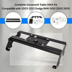 Underbed Gooseneck Trailer Hitch Kit for Dodge Ram 1500 2500 3500HD 2003 2012