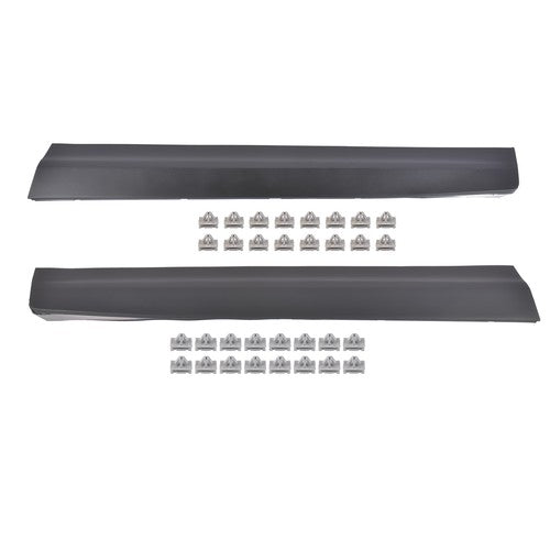 Pair Front Lower Door Trim Molding Black for Cadillac XT5 2017-2025 Left & Right