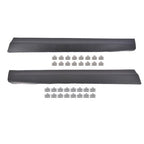 Pair Front Lower Door Trim Molding Black for Cadillac XT5 2017-2025 Left & Right