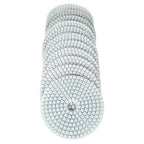 12PCS Diamond Polishing Pads Wet Dry 4 Inch Set Kit For Granite Concrete Marble