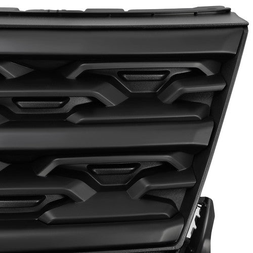 For Ford Explorer 2018-2019 Black Front Bumper Upper Grille Black ABS Painted