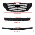 New Bumper Grille Hood Molding Lower Front For Cadillac Escalade 15-20 Plastic