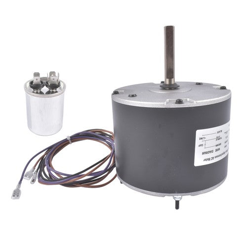 1/8 HP 230 V Condenser Fan Motor 825 RPM Speed Copper with Capacitor MOT12215