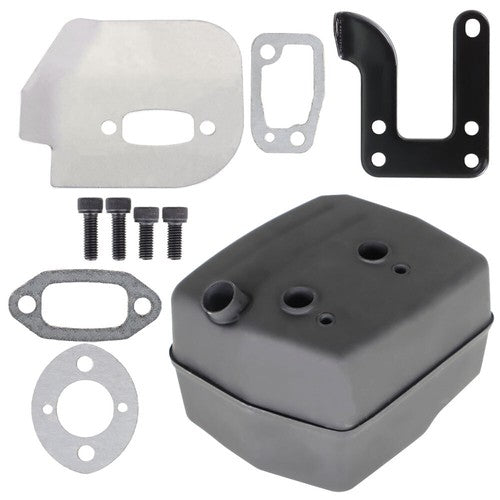 For Husqvarna Ported 61 268 272 272XP 268K 272S Exhaust Muffler Deflector Kit