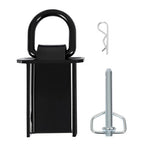 6 Pack Stake Pocket D Ring Tie Downs Utility for Flatbed Trucks and Trailer