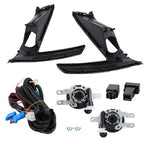For Honda CR-V 2023-2024 Left+Right Side w/Switch Wiring LED Fog Lights Assembly