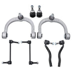 8Pcs Front Control Arm Kits For Mercedes ML450 GL350 ML500 ML550 GL550 2008-2011