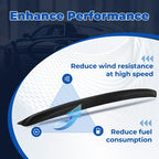 For 2011 2023 Chrysler 300 300S Matte Black Trunk Rear Spoiler Wing Lip