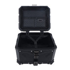 45L Motorcycle Top Box with Safety Lock Waterproof Trunk Luggage Storage Case