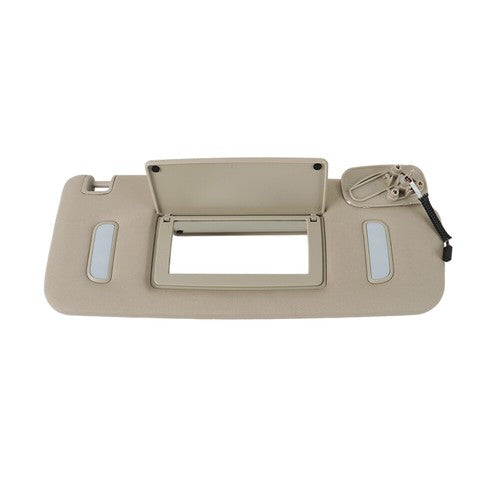 Gray Passenger SunVisor WIth Lighted For Silverado Sierra Tahoe Yukon 2007-2014