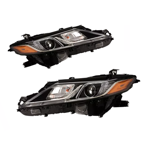 LED Headlights Headlamps LH+RH for Toyota Camry L LE SE 2018 2019 2020 2021-2024