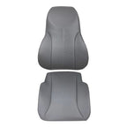 Seat Cover+Backrest Driver's Side Gray Air Ride 2-PCS Set Leather 4200-4300-4400