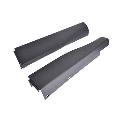 RH+LH Side Black Flex Step Tailgate Molding Trim 2PCS Cap For Ford F250 F350
