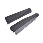 RH+LH Side Black Flex Step Tailgate Molding Trim 2PCS Cap For Ford F250 F350