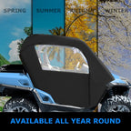 4PCS Soft Doors Rear Panel Cab Enclosures for Can-Am Commander 800 1000 11-20