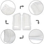 Left + Right Lens Cover Lampshade For Land Rover Range Rover Sport 2010-2013
