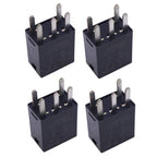 4X Relay 7219044 12077866 87655334 For John Deere Tractor Z525E Z535 Z445 Z465