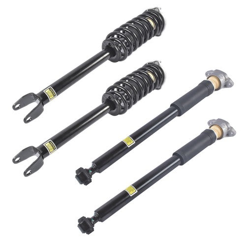 4x Front Rear Shock Absorbers Struts w/o ADS For Mercedes W213 E300 E350 17-23
