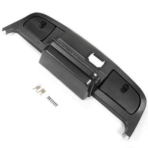 For EZGO TXT Golf Cart 1994-2013 Dash Assembly Cover Kit Carbon Fiber Printing