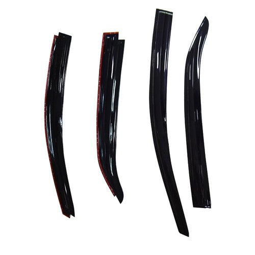 For 2014-18 Toyota Corolla Mugen Style Window Visors Sun Rain Guards Vent Shade