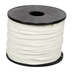 1/8 inch White Dacron Polyester Rope - 500 Foot Spool | Solid Braid