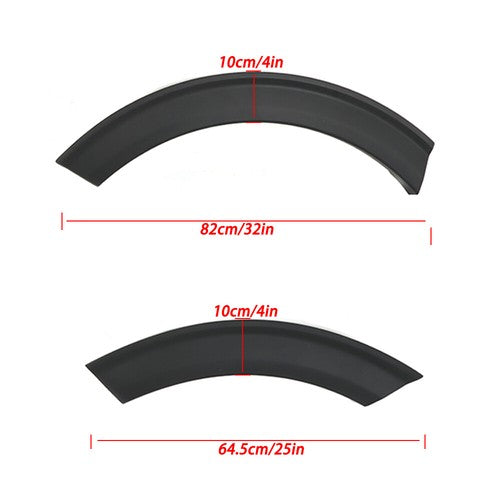 NEW 4Pcs Wheelhouse Molding Fender Flares Left For Ford Explorer 2020 2021 2022