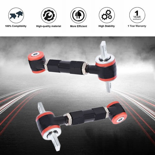 For  Acura Integra Adjustable Racing 1988-2001 Rear Camber Control Arms Kit 2Pcs
