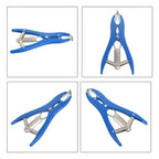 Elastrator Castration Plier +100 Blue Rubber Rings Applicator Castrator Rings