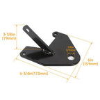 For Honda 250 Recon TRX ATV Ball Hitch 97 18 Powder Coated Finish With Hardware