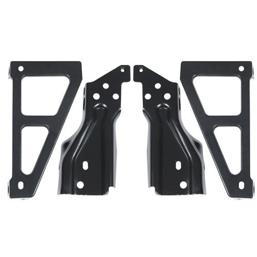 Rear Step Bumper For 2007-2013 Chevrolet Silverado 1500 Black With Object Sensor