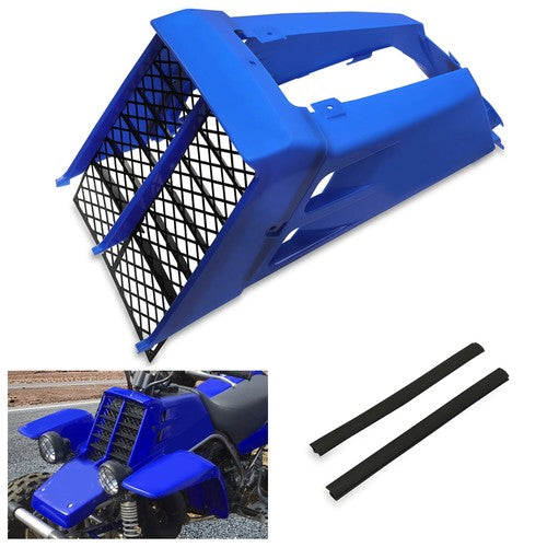 Yamaha Banshee 350 Plastic Gas Tank Side Covers and Grill 1987 2006 Blue
