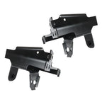 Black Fit For 2011-2014 GMC Sierra 2500/3500 HD Front Bumper Bracket 2 Pc LH&RH