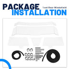 Clear Rear Windshield for 2014-Up Honda Pioneer 700 UTV