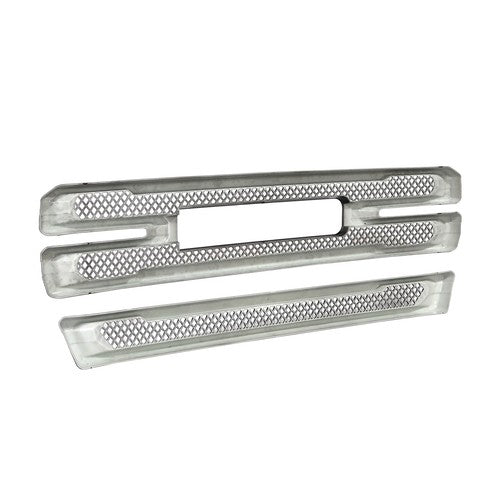 Grille Covers Grill Overlay Gloss Black for 2019-2022 for GMC Sierra 1500 SLT AT4