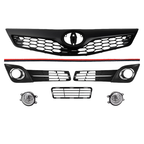 Upper & Lower Grille Halogen Fog lights for Toyota Camry SE 2012-2014 6PCS