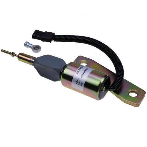 Fuel shutoff solenoid SA-4959 12VDC For 384 410EX Prentice Loader 430 Timberjack