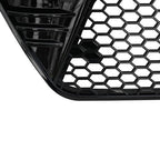 Front Bumper Lower Grille Honeycomb Glossy Black for 2022-2024 for Honda Civic