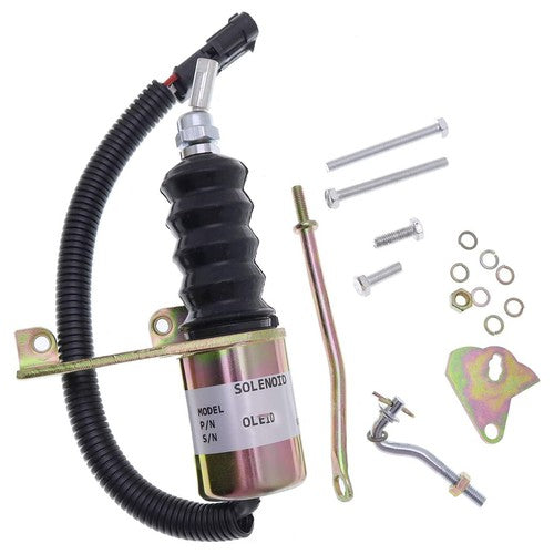 Fuel Shutoff Solenoid Valve 12V 3932017 SA-3742-12 for Deutz Bosch RSV Engine