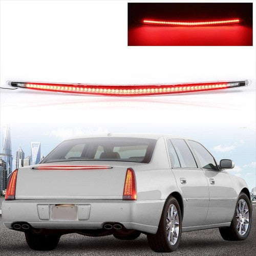 Full LED Third Tail Brake Light Rear Stop Lamp for 2006-2011 Cadillac DTS Chrome