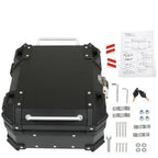 22L Black Motorcycle Luggage Waterproof Tail Box Scooter Trunk Storage Top Case