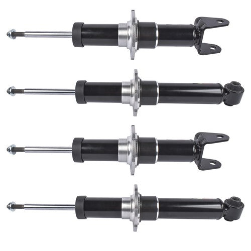 Full Set Front + Rear Shock Absorbers without Electric For Chevy Corvette 20-25