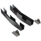 2x Mid Frame Rust Repair Kit with Spring Mount for Toyota Tacoma 96-04 Extended Cab