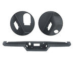 Rear Bumper Top Step Pad With Trailer Holes Plastic For Ford F150 2021 2022 2023